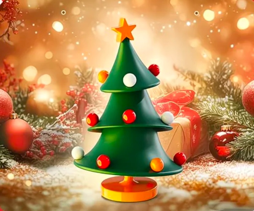會跳舞的聖誕小樹