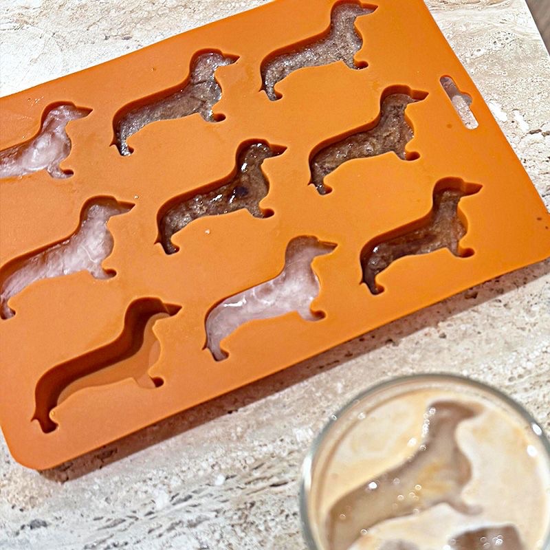 臘腸狗狗冰塊模型