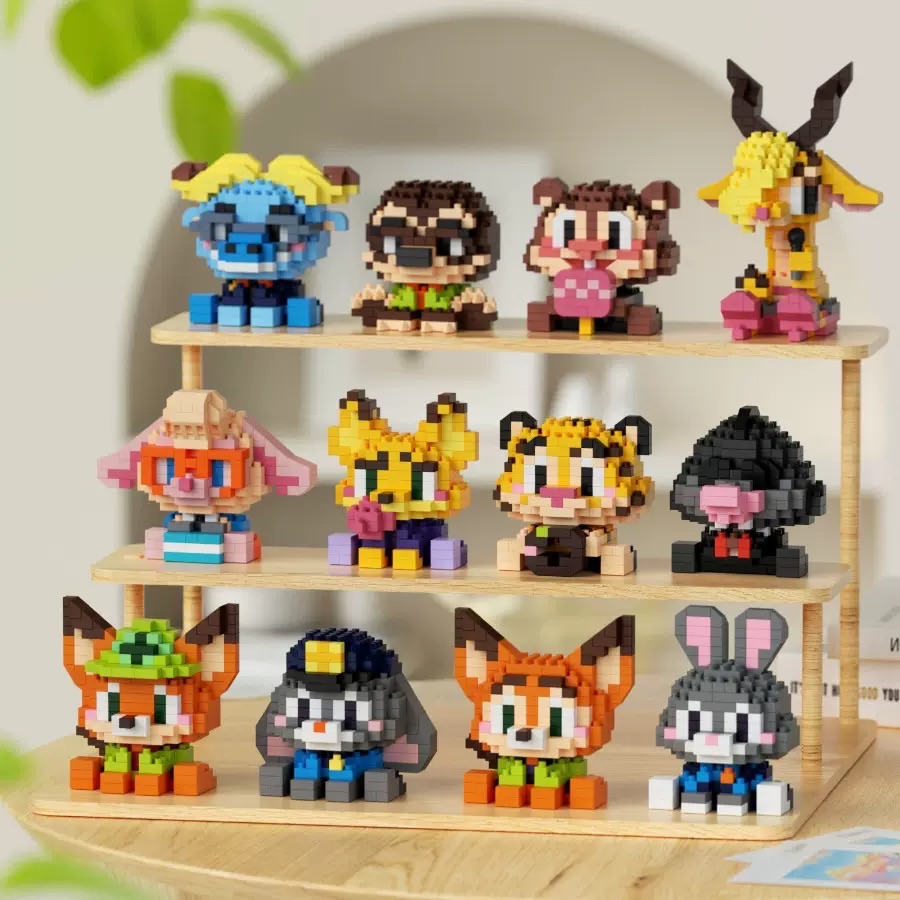 瘋狂動物城小積木