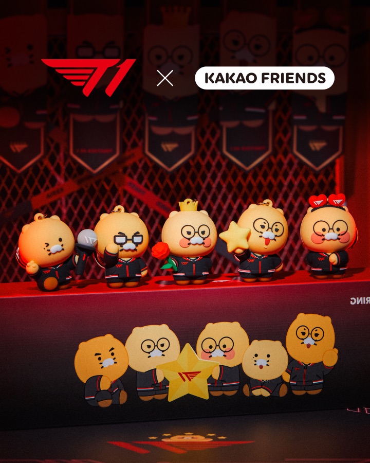 T1 X KAKAO LED盲盒吊飾