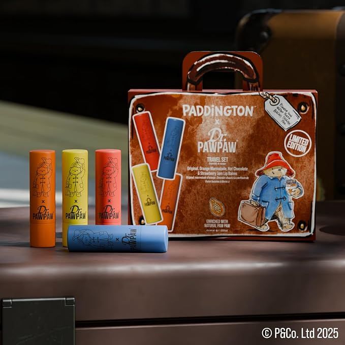 柏靈頓熊-旅行典藏組（甜橙果醬 + 經典 + 草莓果醬 + 巧克力）