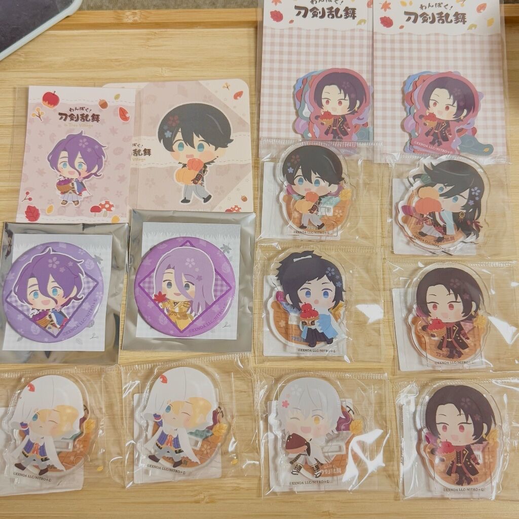 わんぱく!刀剣乱舞 POP-UP SHOP & CAFE in Tree Village& 安美咖啡第三彈&一些快閃店特