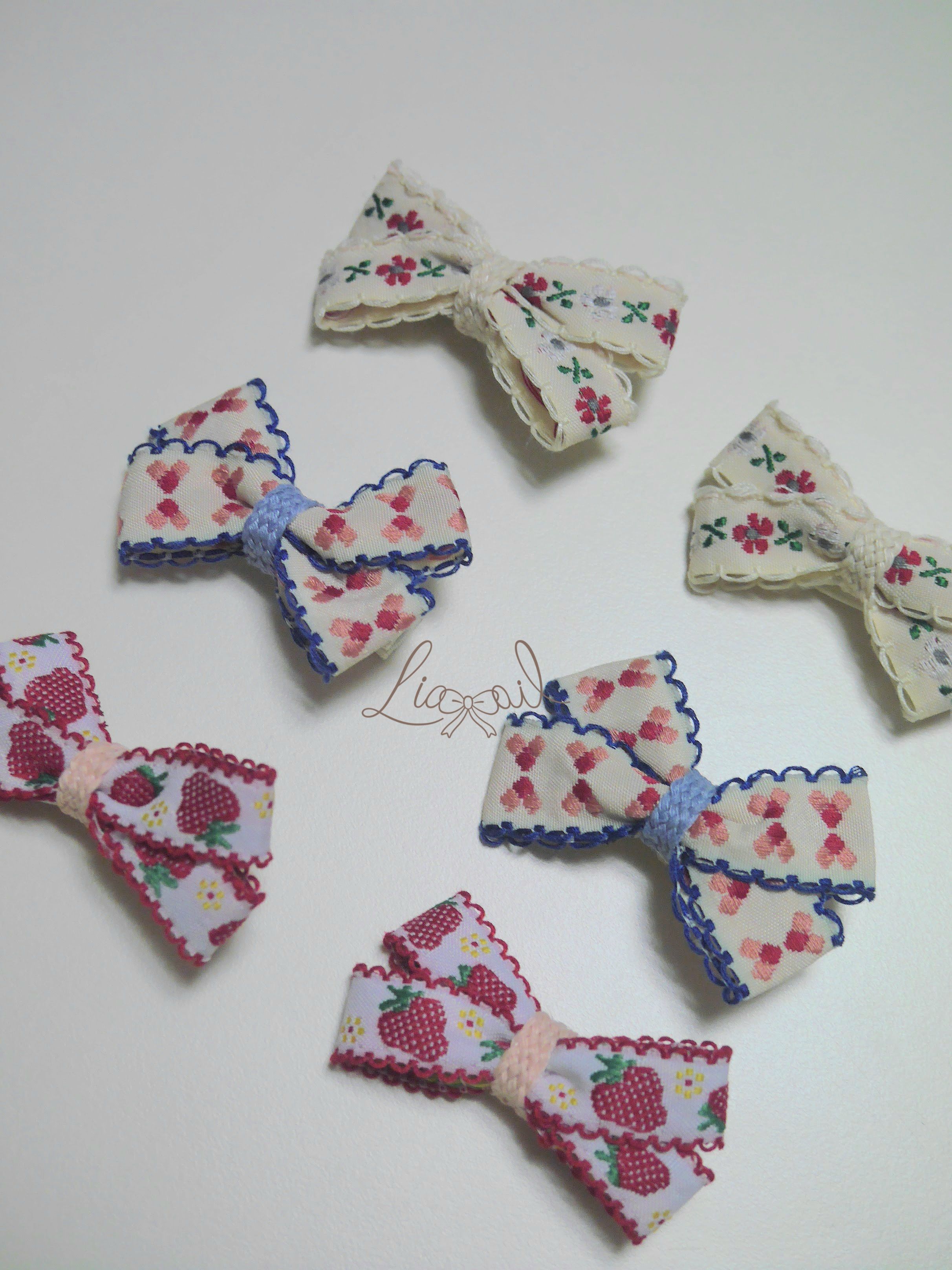 鄉村風迷你蝴蝶結