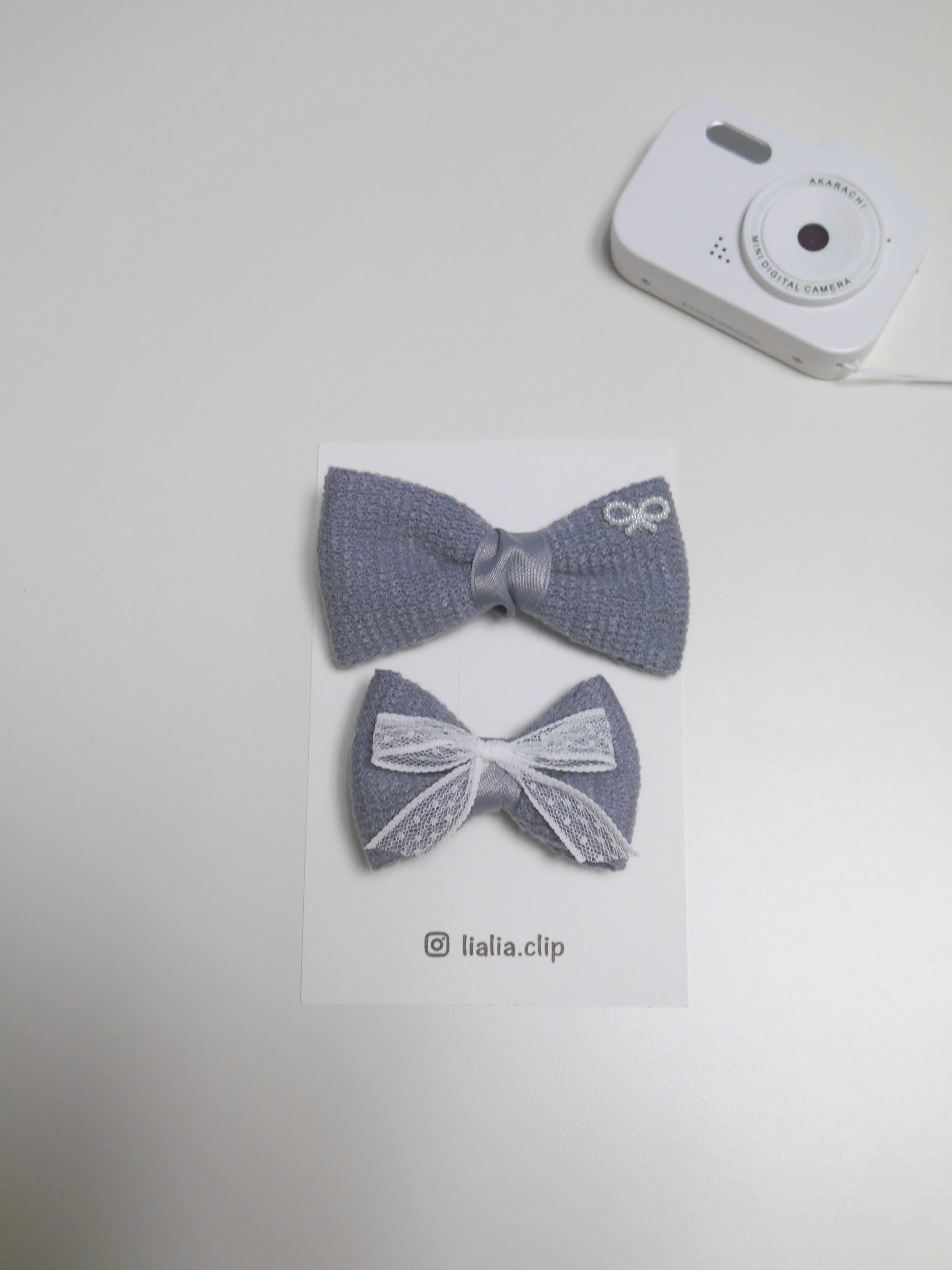 氣質灰編織款兩件組（母女款）