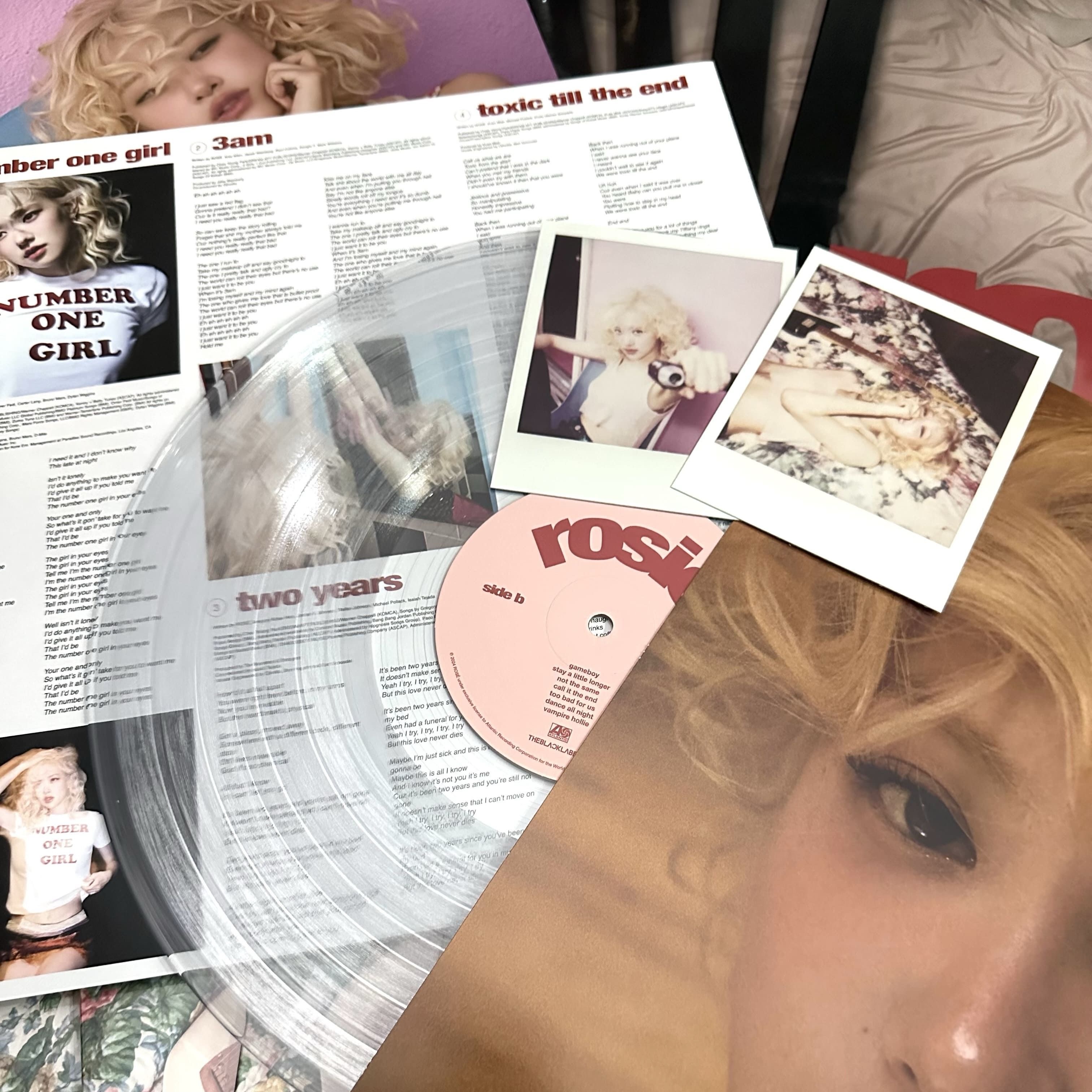 Rosie 特別版黑膠 vampirehollie加曲三款彩膠