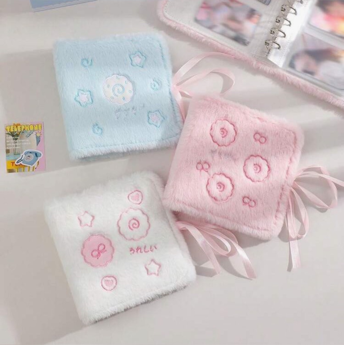 魚板🍥毛絨A7卡冊/3款/（附兩格內頁 10張）