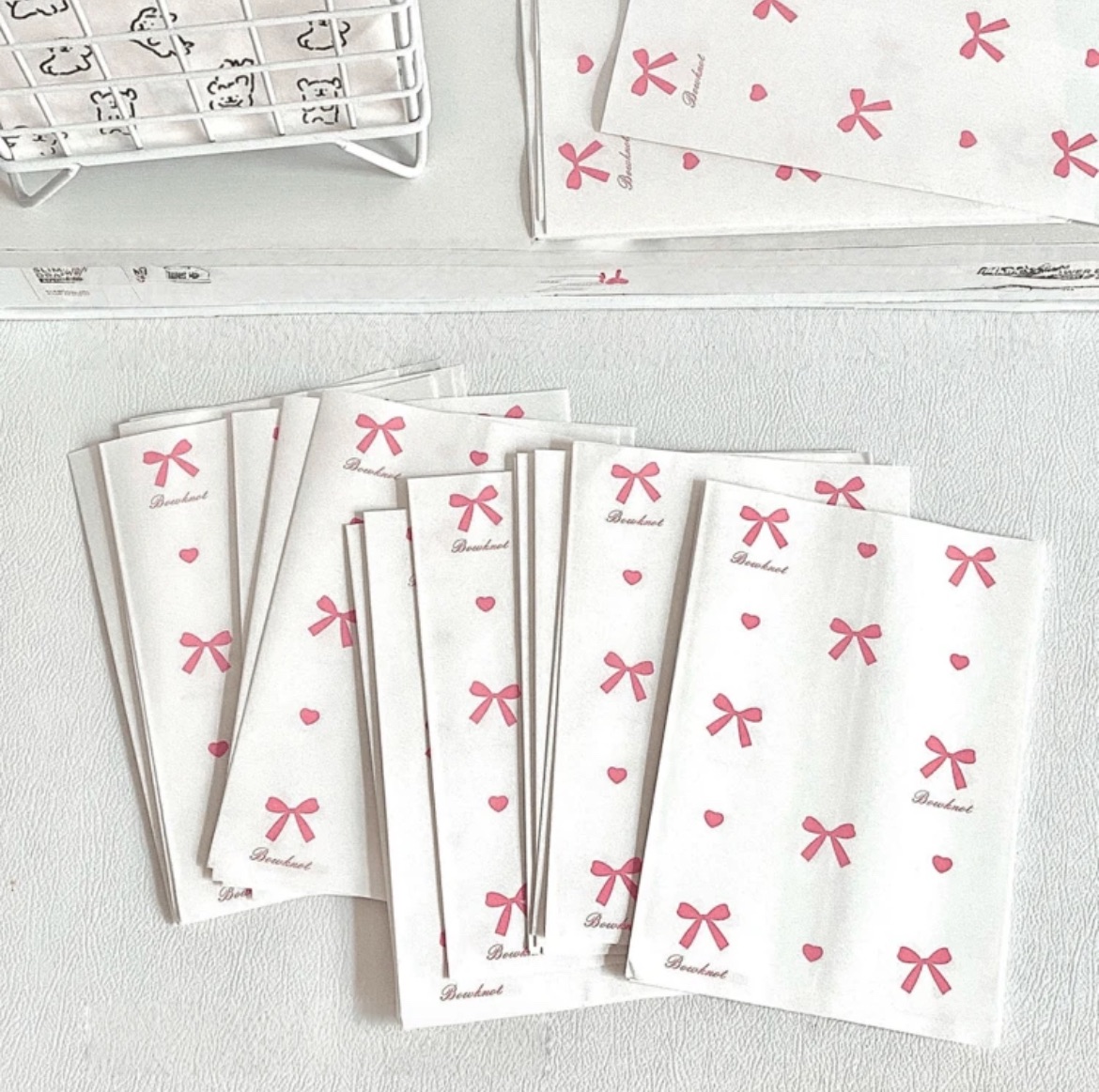 蝴蝶結🎀平口紙袋｜出卡必備｜包裝｜包材