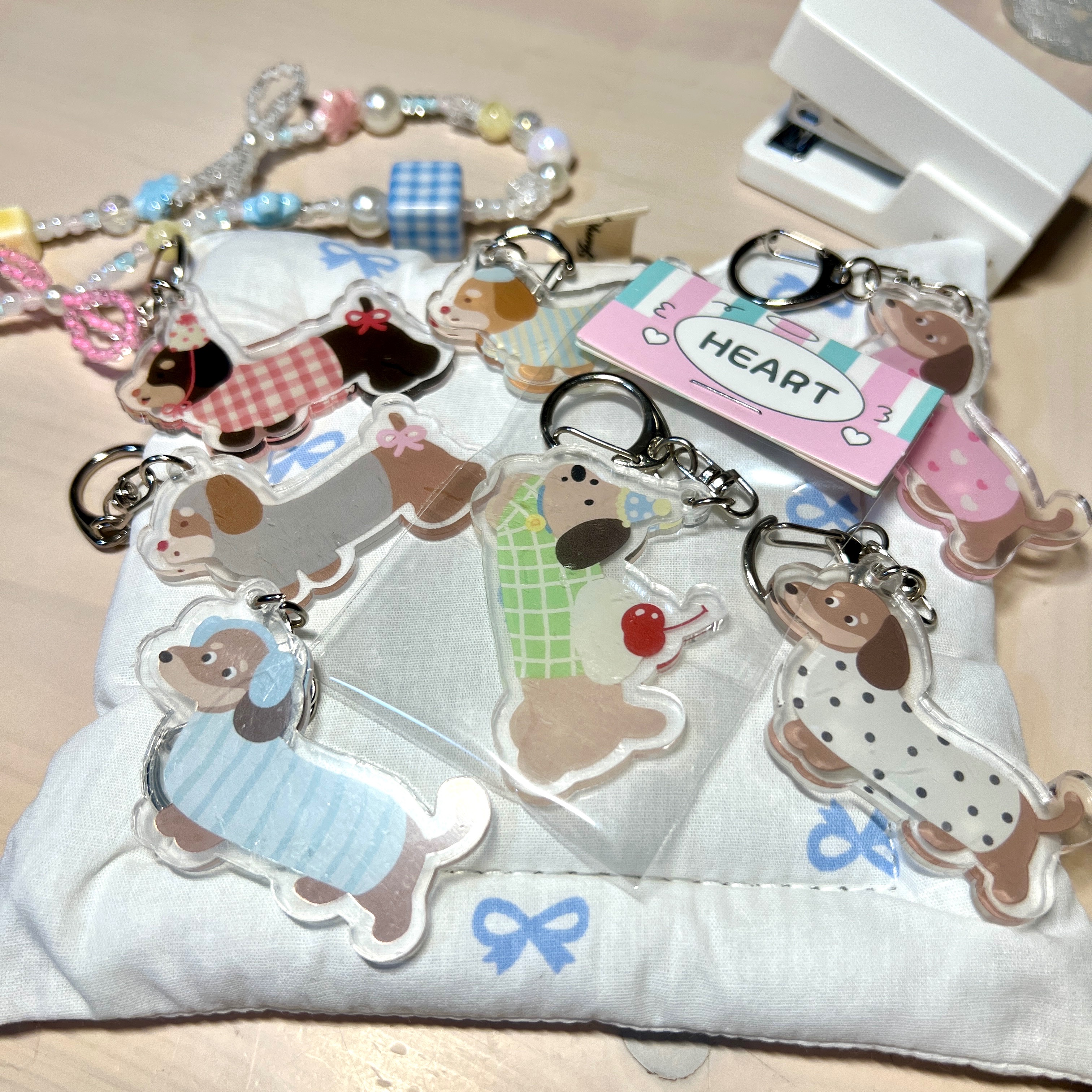 臘腸狗狗吊飾🐩💖｜共7款｜（包裝如圖三）