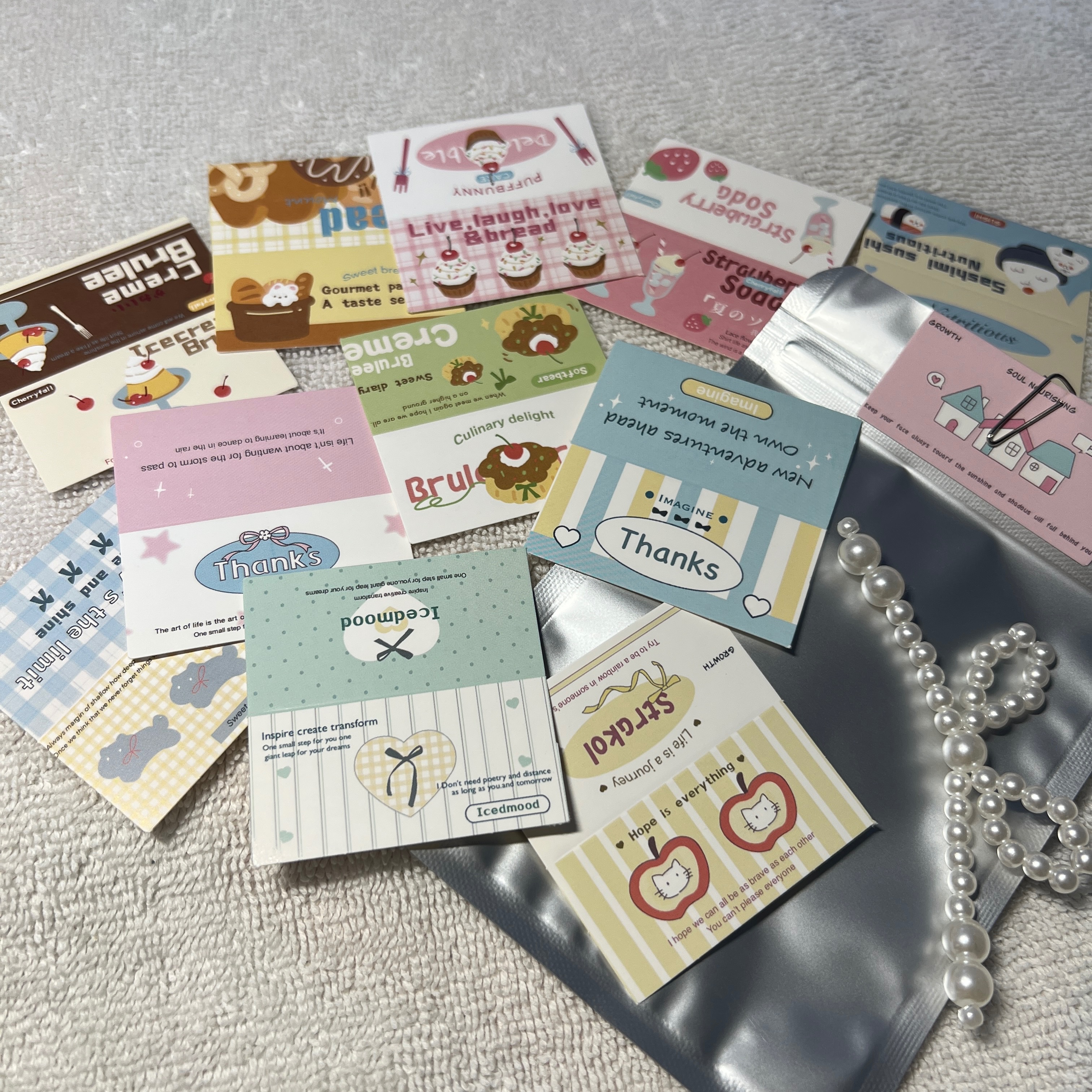 芭蕾風迷你卡頭🩰🎀/多巴胺迷你卡頭 🩵｜隨機一張//不挑款（可能重複！！）