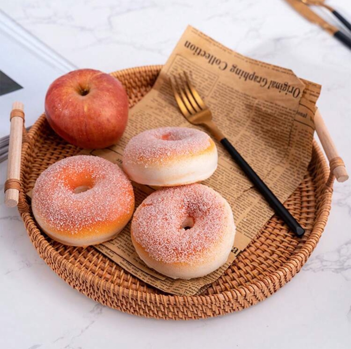仿真甜甜圈🍩造型軟軟/捏捏樂/慢回彈（⚠️不可食用）