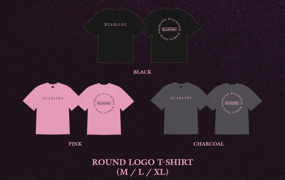BLACKPINK 熱感T恤 HEAT REACTIVE T-SHIRT