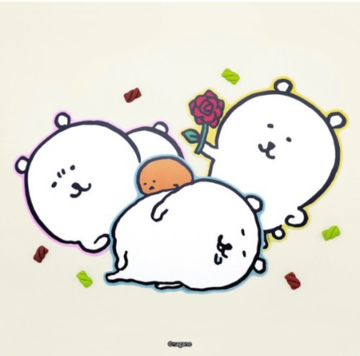 自嘲熊系列-白熊區