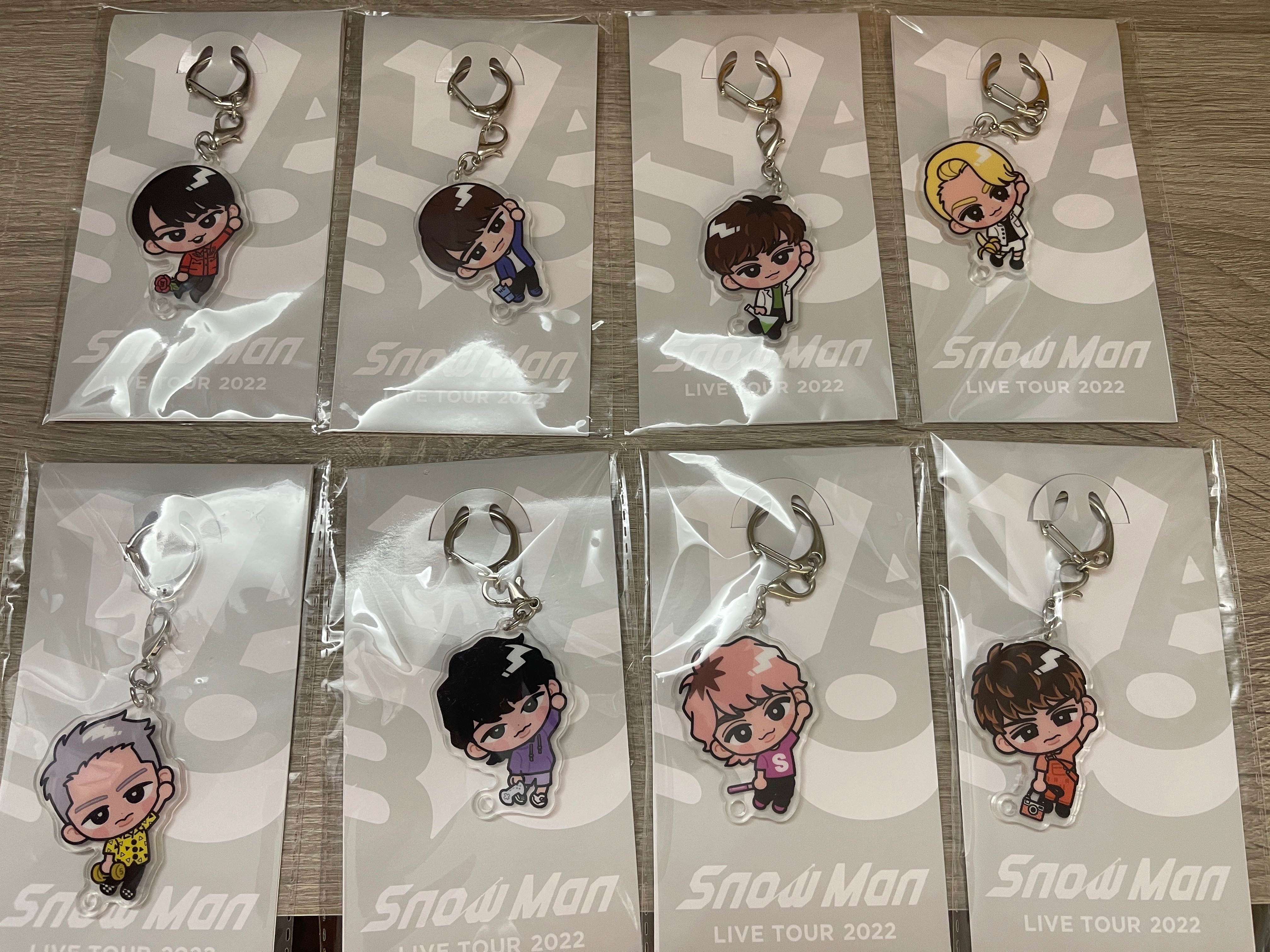 Snow Man LIVE TOUR 2022 Labo 鑰匙圈