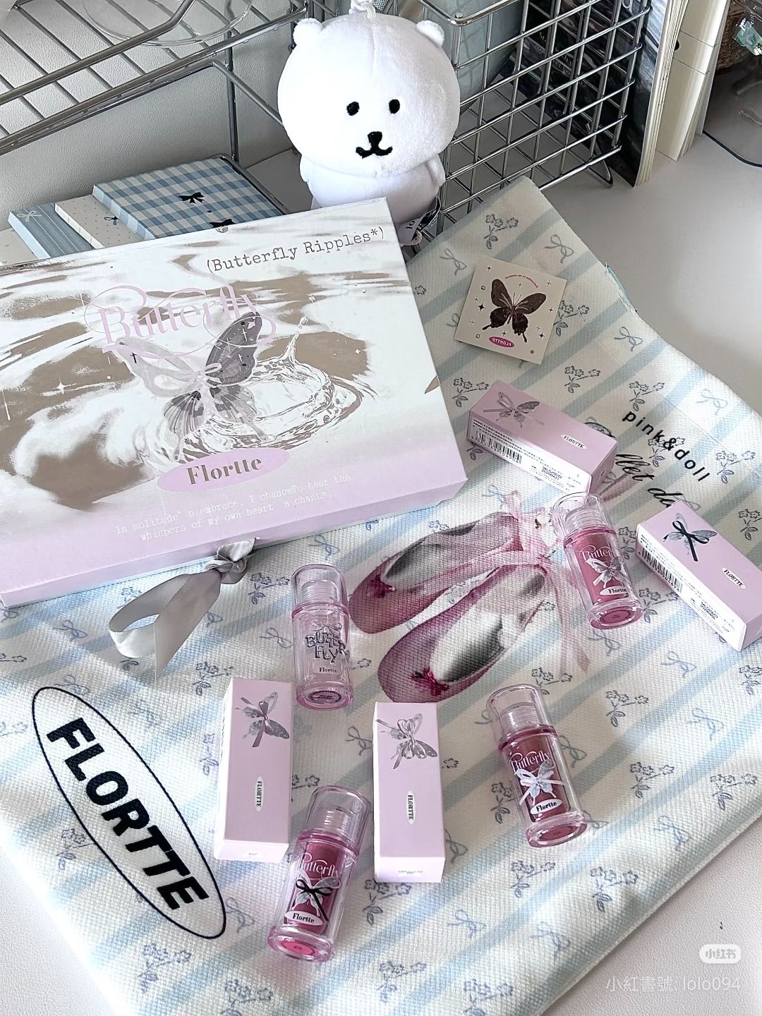 𝐅𝐋𝐎𝐑𝐓𝐓𝐄花洛莉亞🦋雙生蝴蝶唇部精華