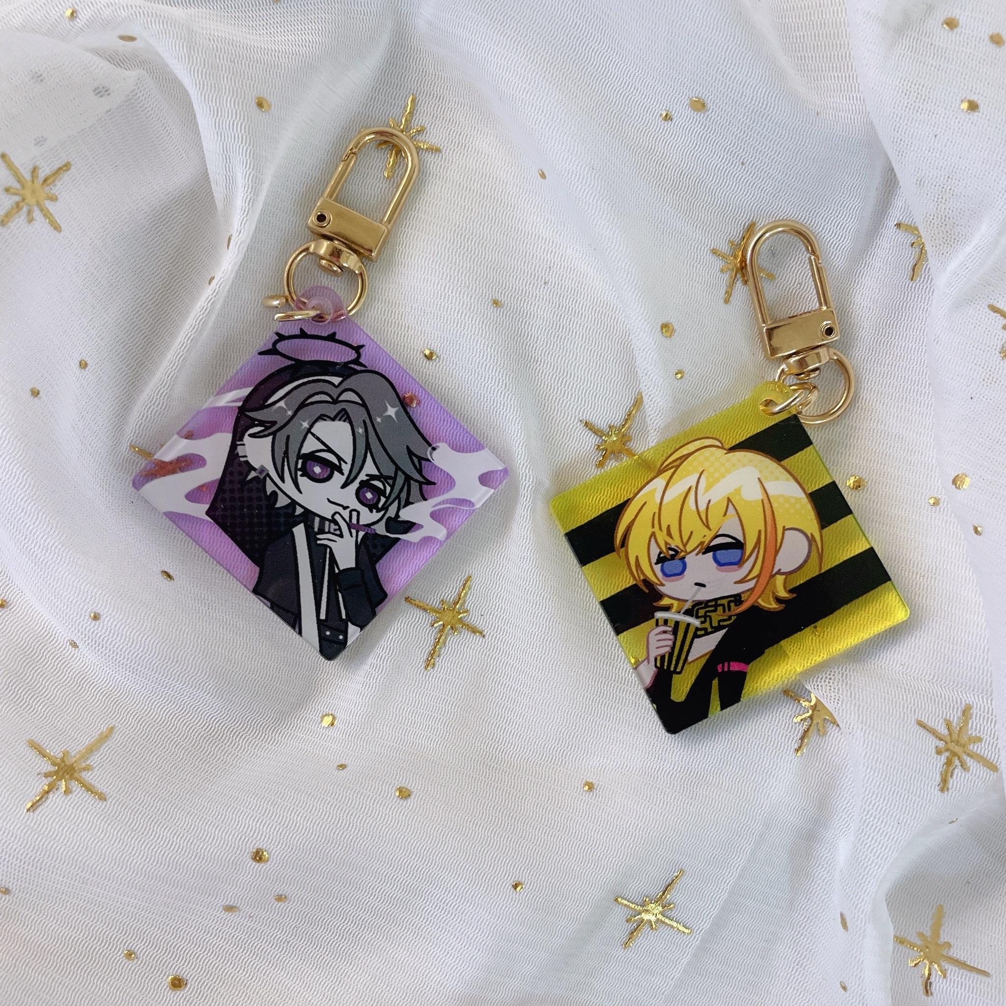 神っぽいな  / Traffic Jam 有色透明吊飾