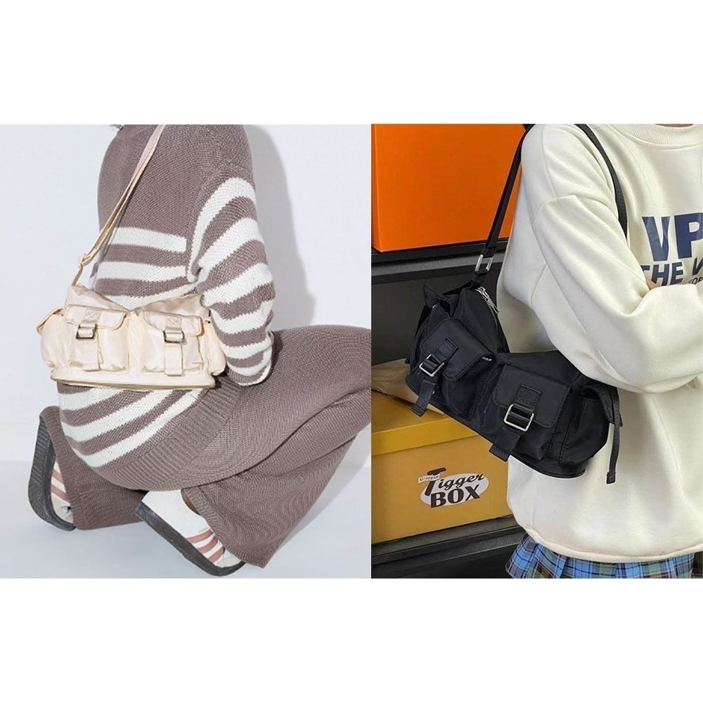 維多利亞的秘密-雙口袋尼龍保齡球包