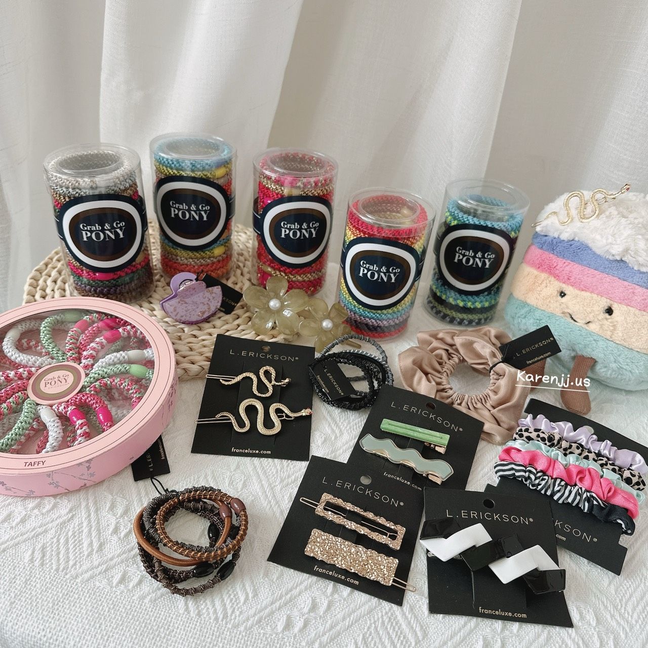 【L. Erickson】 GRAB ＆ GO PONY髮圈