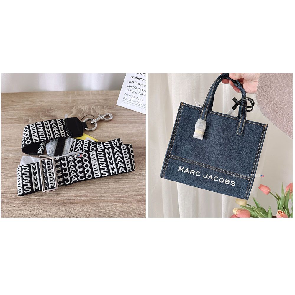 【MJ】牛仔 托特包 側背 斜背/ 編織 寬版 背帶