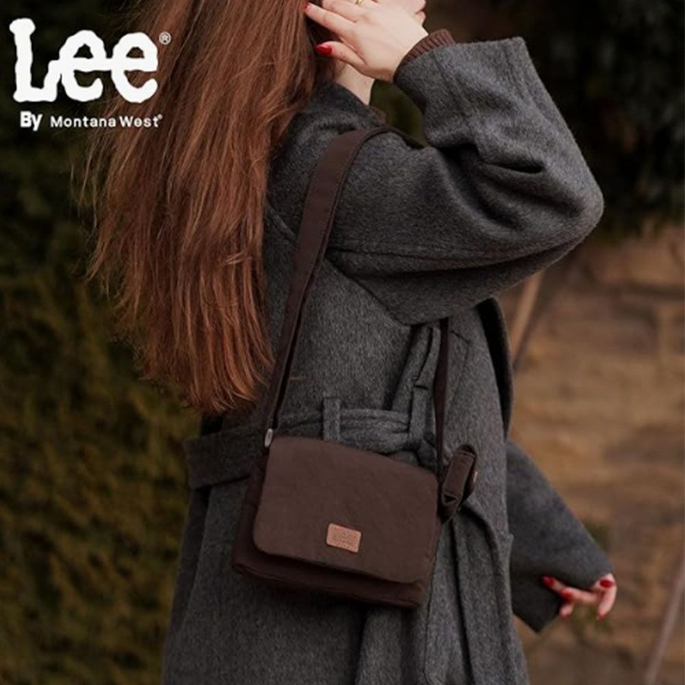【Lee】迷你 /尼龍胸包 /水桶 側背包