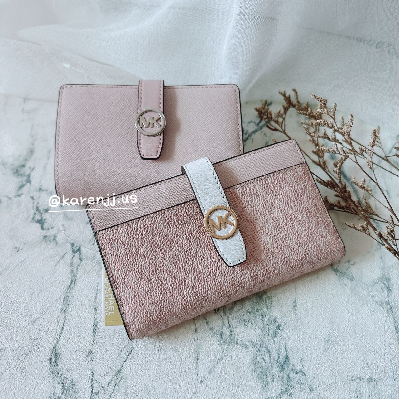 【MK】防刮 圓牌 多層 零錢 中夾 /薄款 中長夾