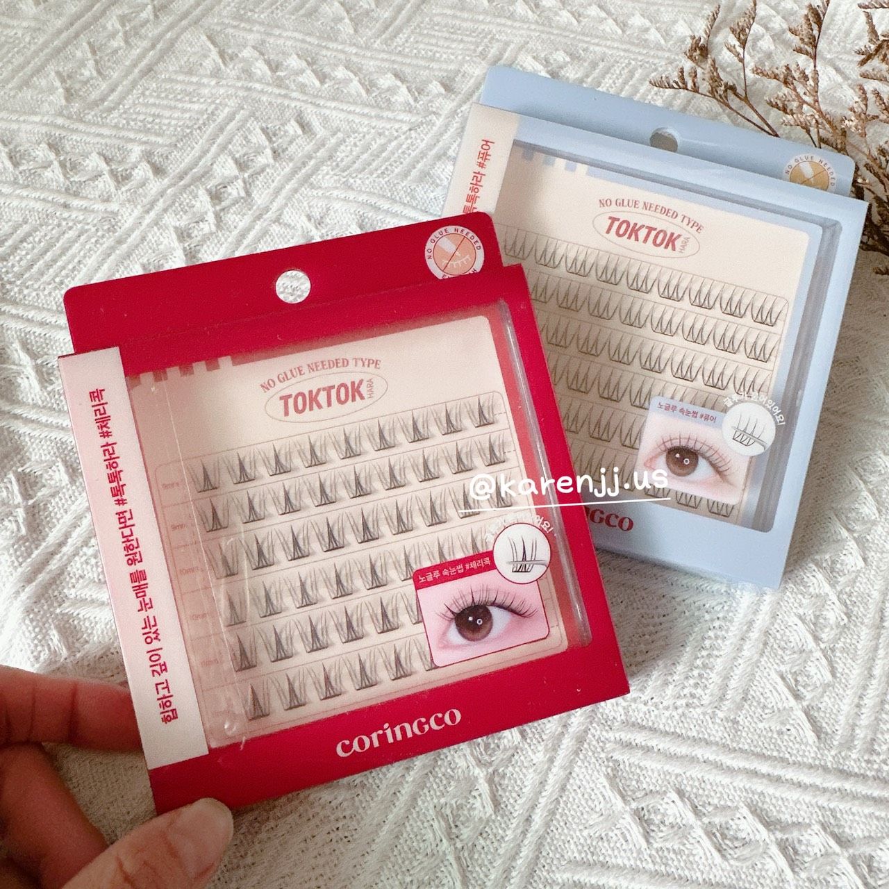韓國【CORINGCO】Tok Tok  Hara無膠 睫毛