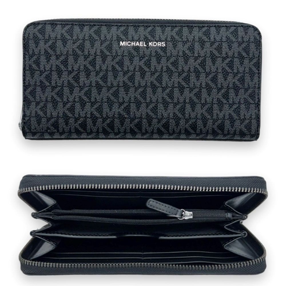 【MK】ㄇ形 拉鍊 皮夾 長夾