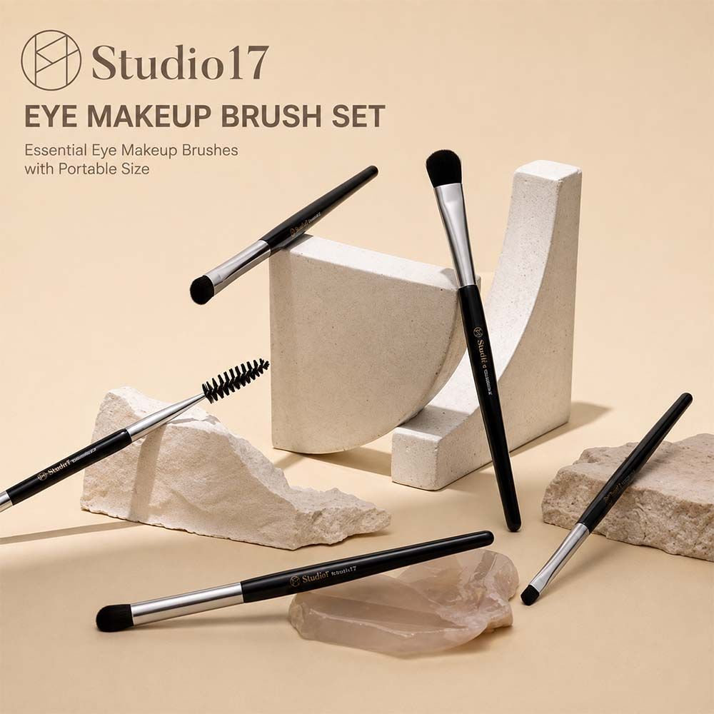 【Studio17】眼妝刷具 五入組