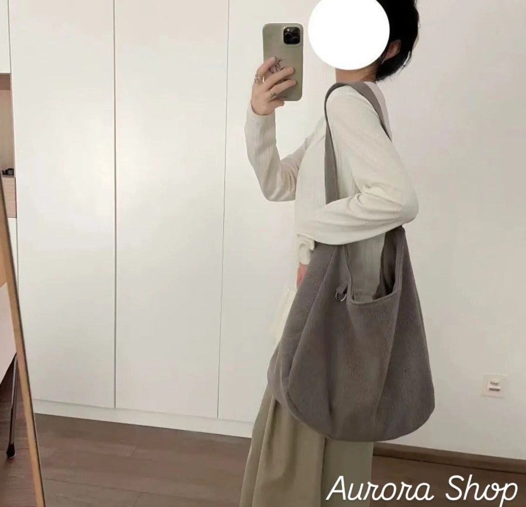 秋冬新款慵懶風毛呢包