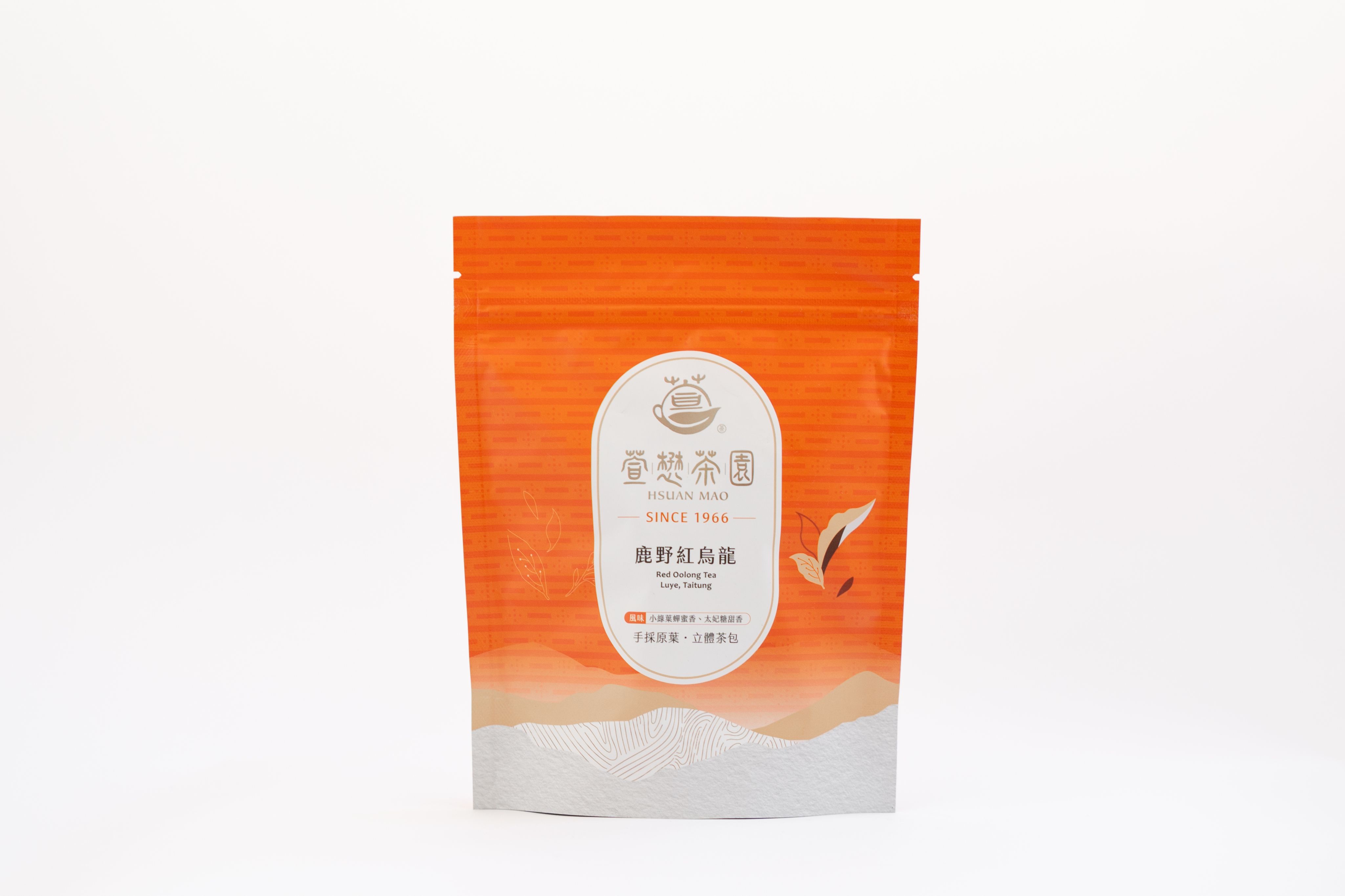 【萱懋茶園】 鹿野紅烏龍立體茶包｜10入袋（每包3g±0.5g）