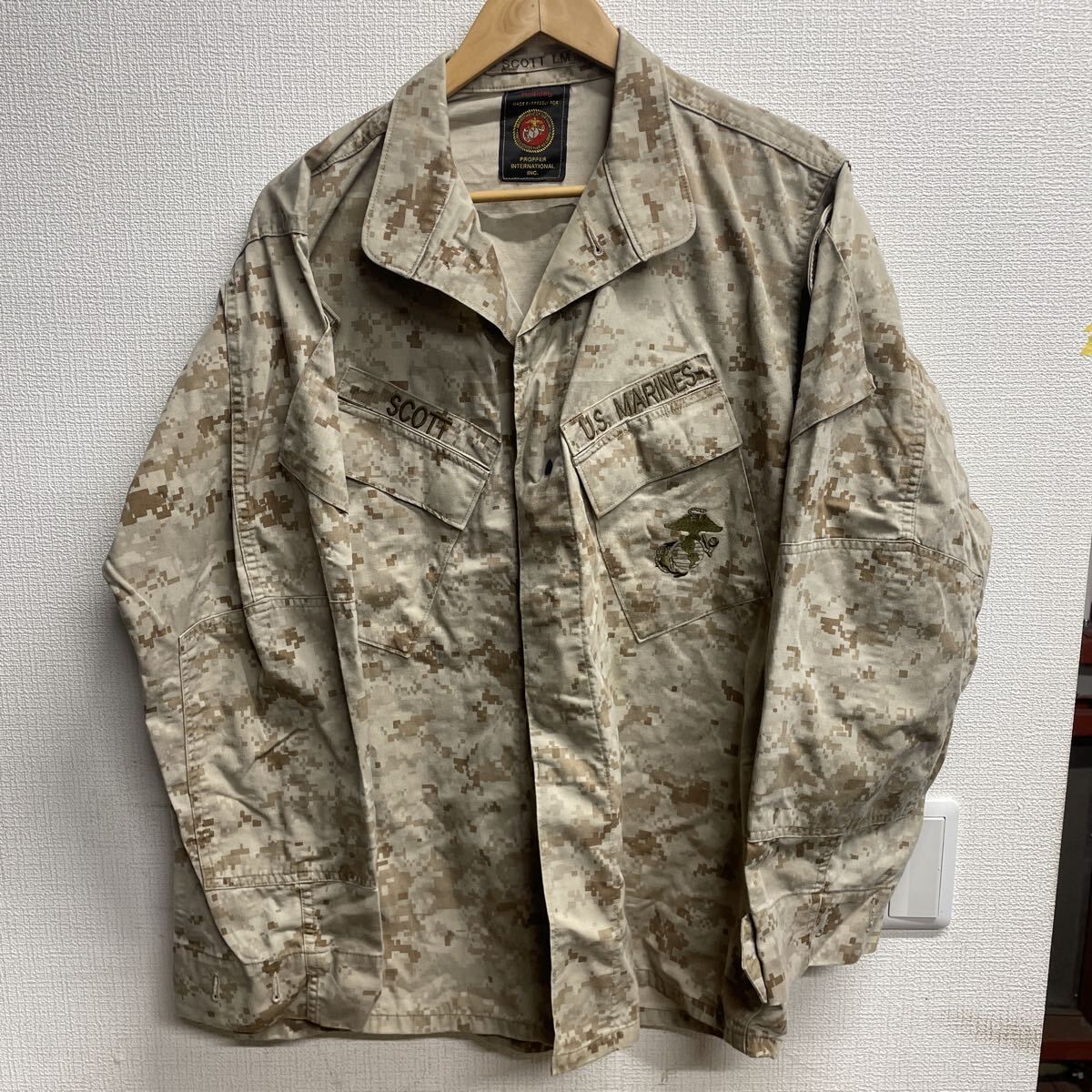 美國海軍陸戰隊 USMC Desert MARPAT 戰鬥上衣（Propper 製）