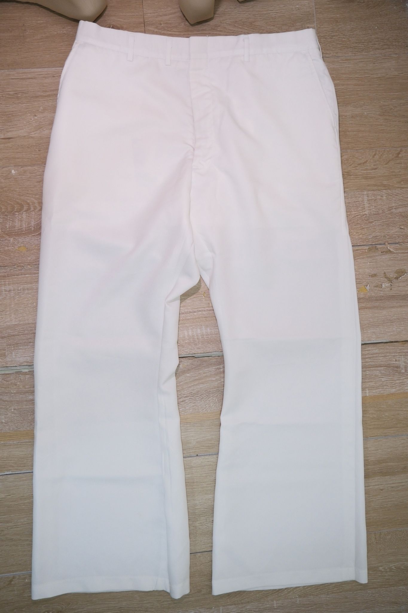 美軍 U.S. Navy 白色制服褲（Trousers， Men’s， Enlisted， White）
