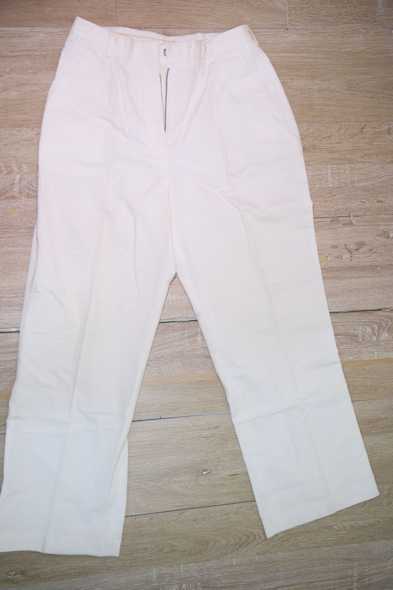 U.S. Navy Women’s Service Dress White Slacks（美國海軍 女士白禮服長褲）