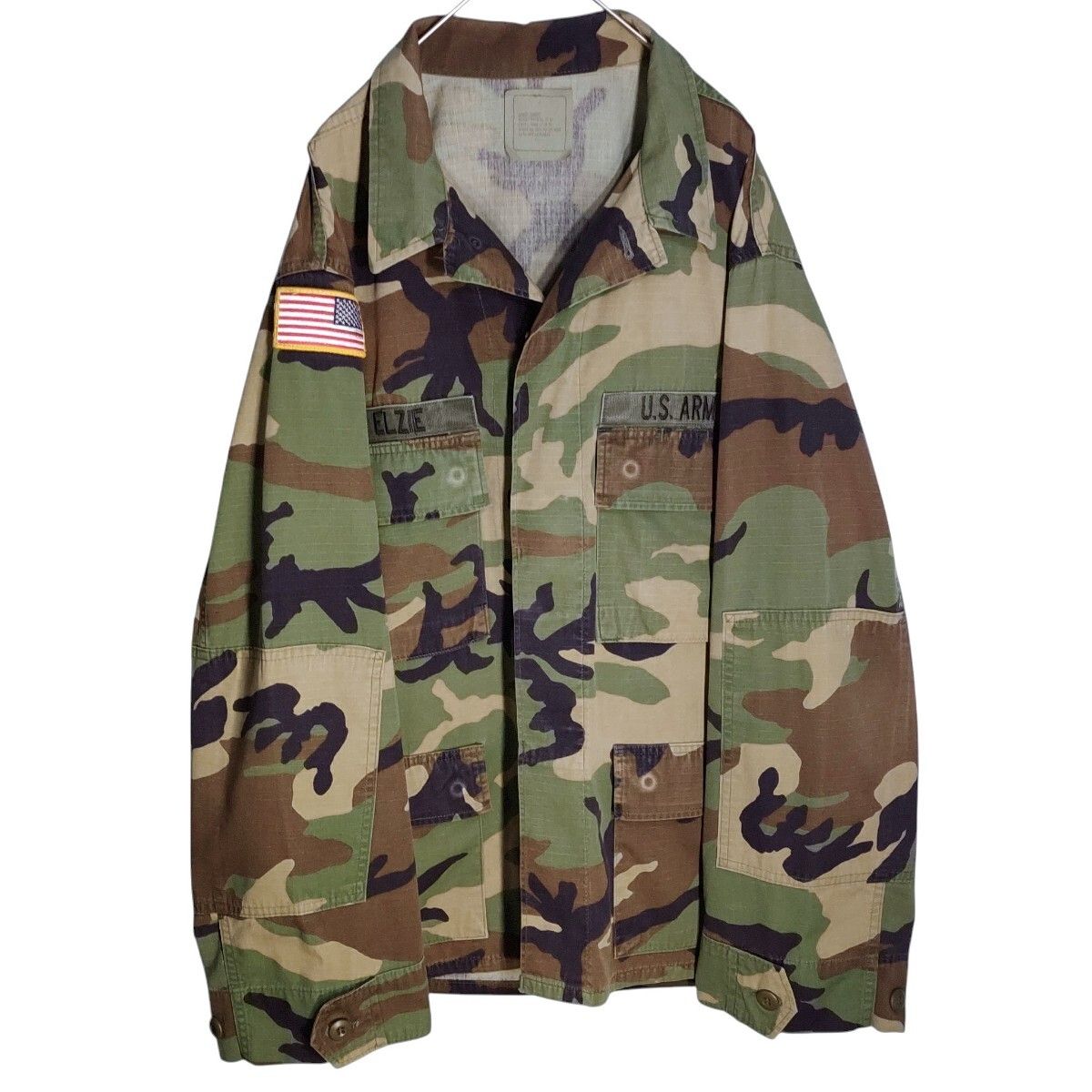 美軍 BDU「Hot Weather」叢林迷彩外套（M81 Woodland Ripstop）