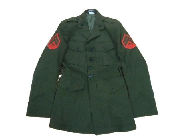 美軍海軍陸戰隊（USMC）#Service “Alpha” 綠色禮服外套
