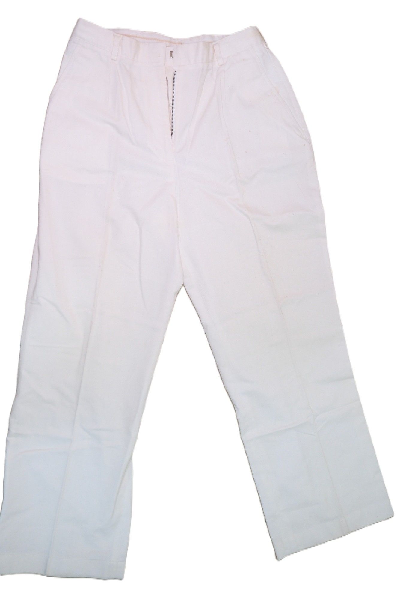 U.S. Navy Women’s Service Dress White Slacks（美國海軍 女士白禮服長褲）
