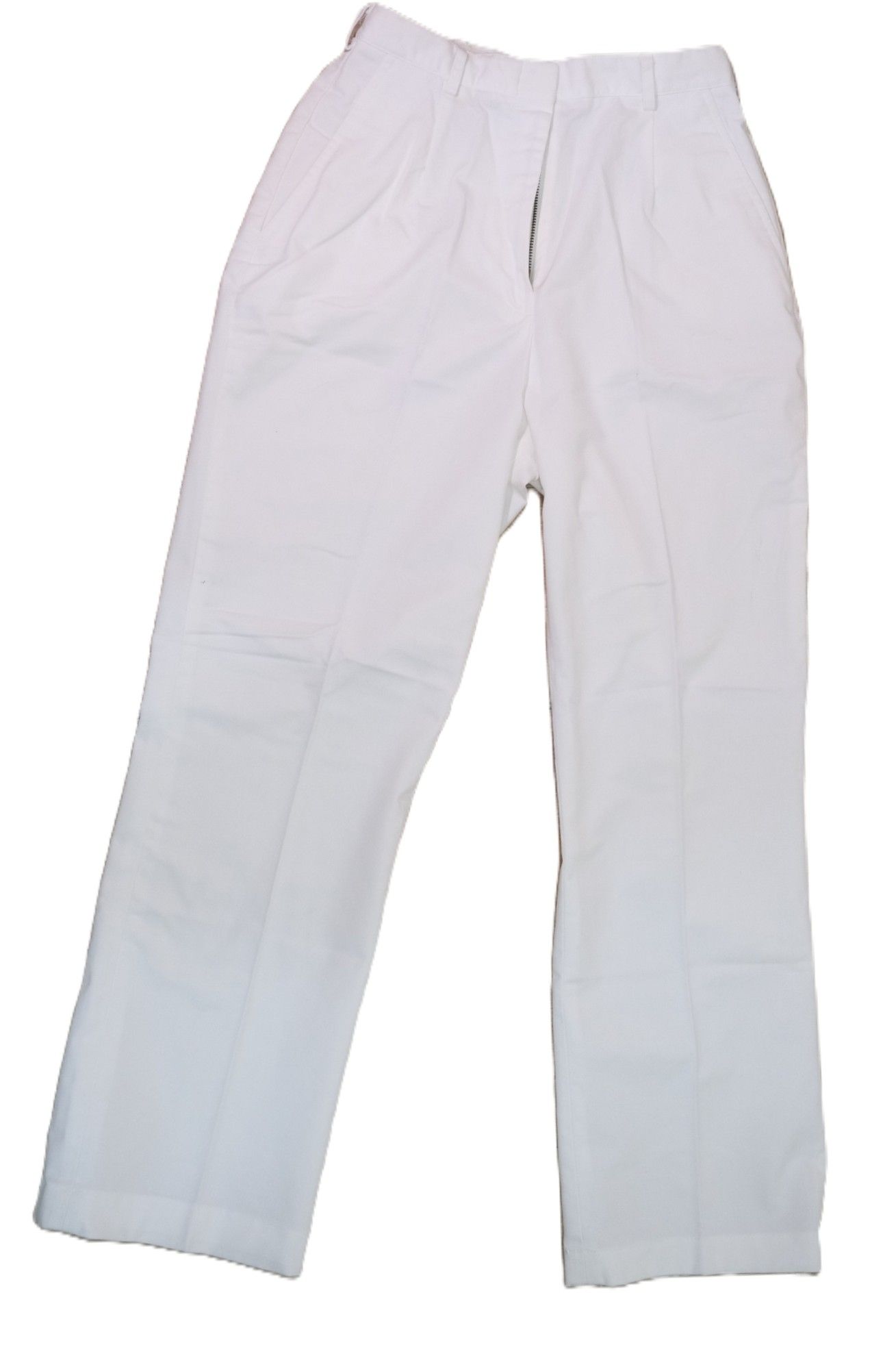 美軍 U.S. Navy 女性白色制服褲