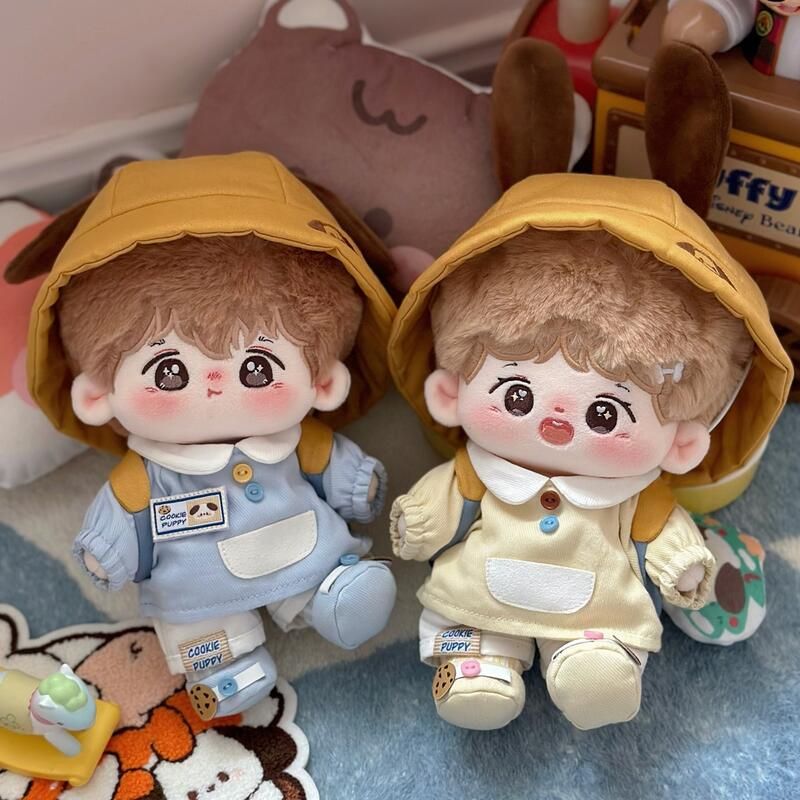 二手20cm娃衣／黃油曲奇餅 ／小狗幼稚園