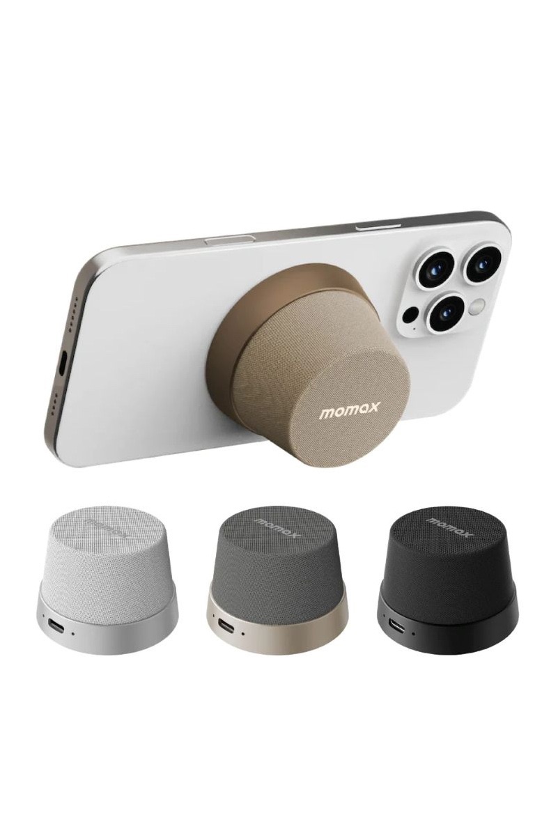 MOMAX迷你磁吸支架無線音箱