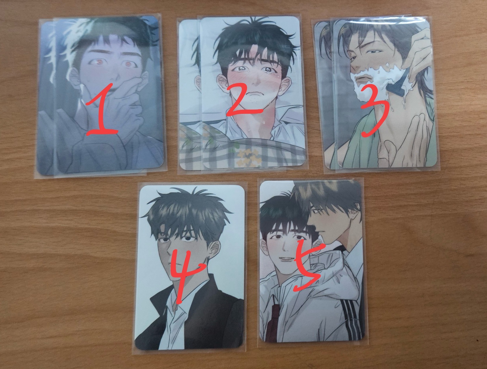 36.5度的晚餐 隨機小卡