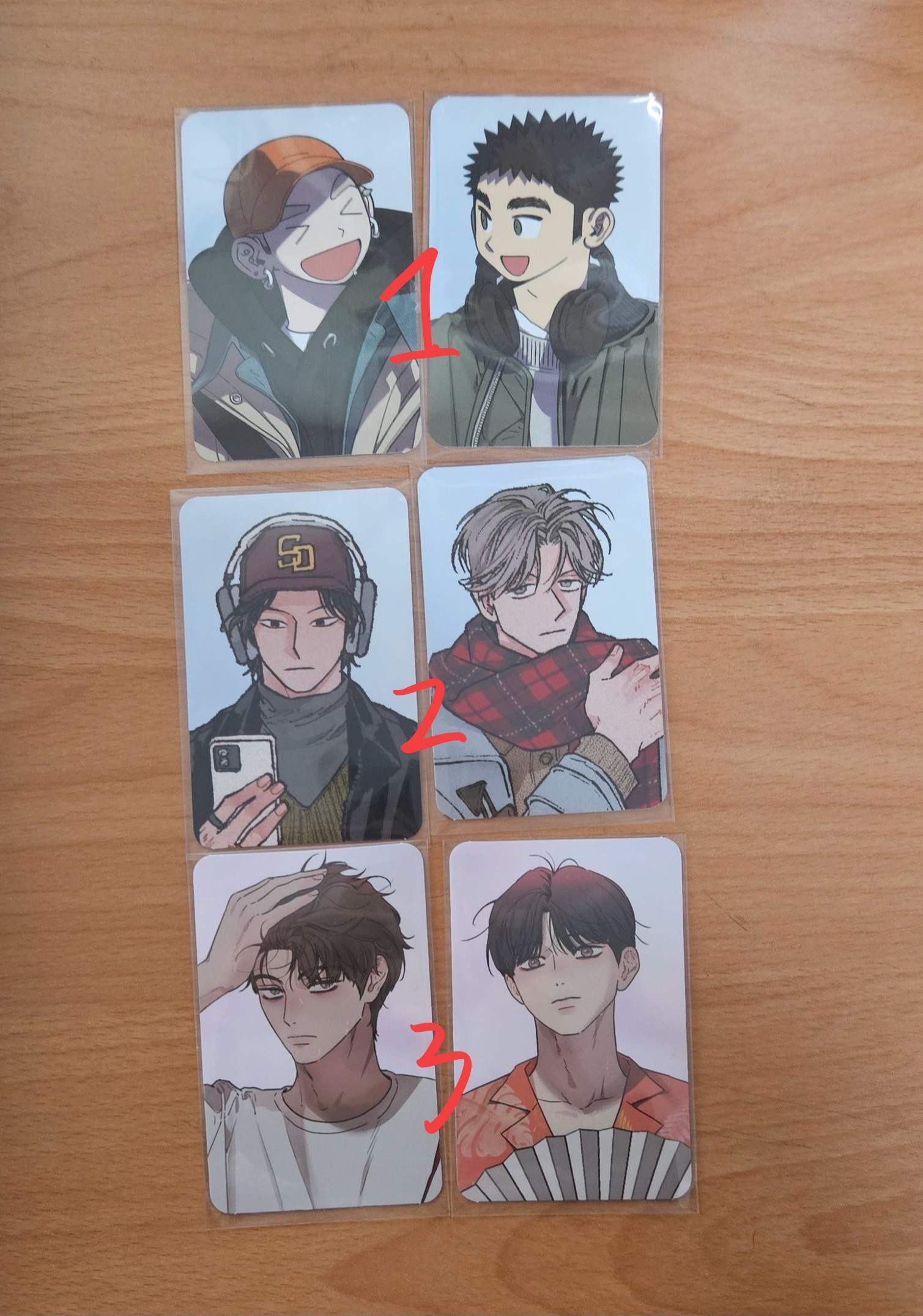 北極狐 隨機小卡 - 一對