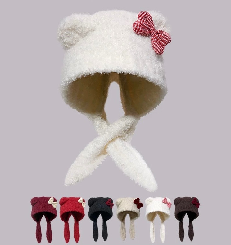 熊抱絨絨帽🧸🎀