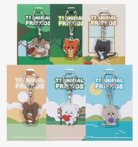 T1 動物壓克力鑰匙圈