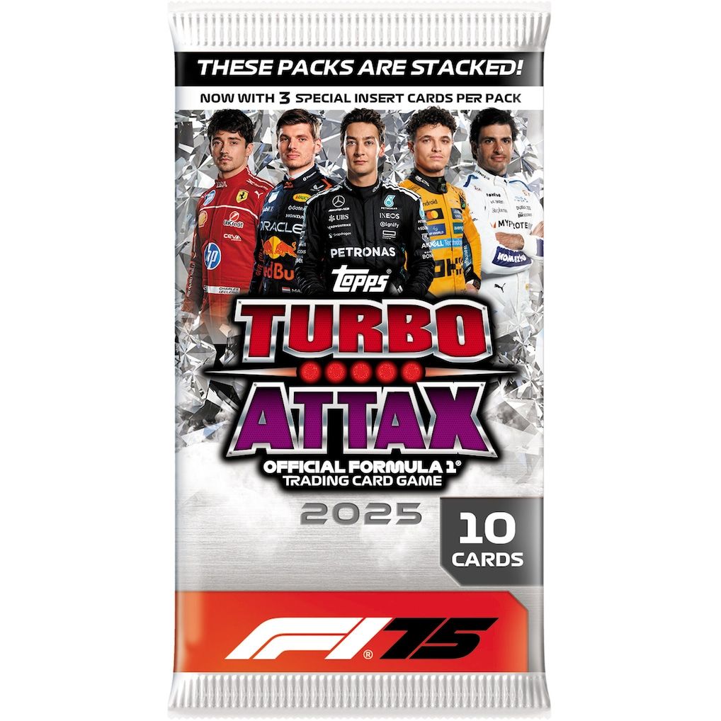 [現貨商品] 英國版 F1 Turbo Attax 2025 盲抽卡包