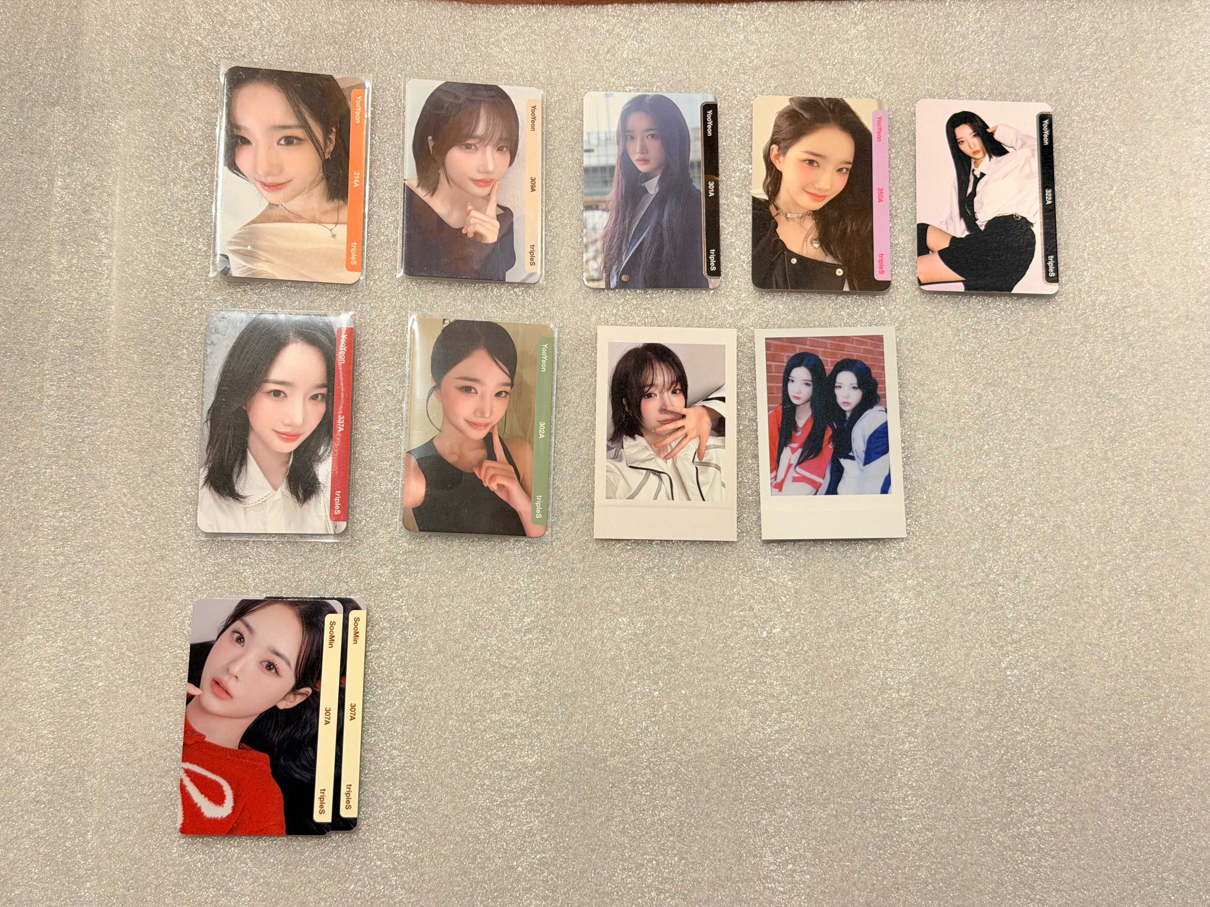 各成員小卡（S5❤️‍🔥，S6✨）