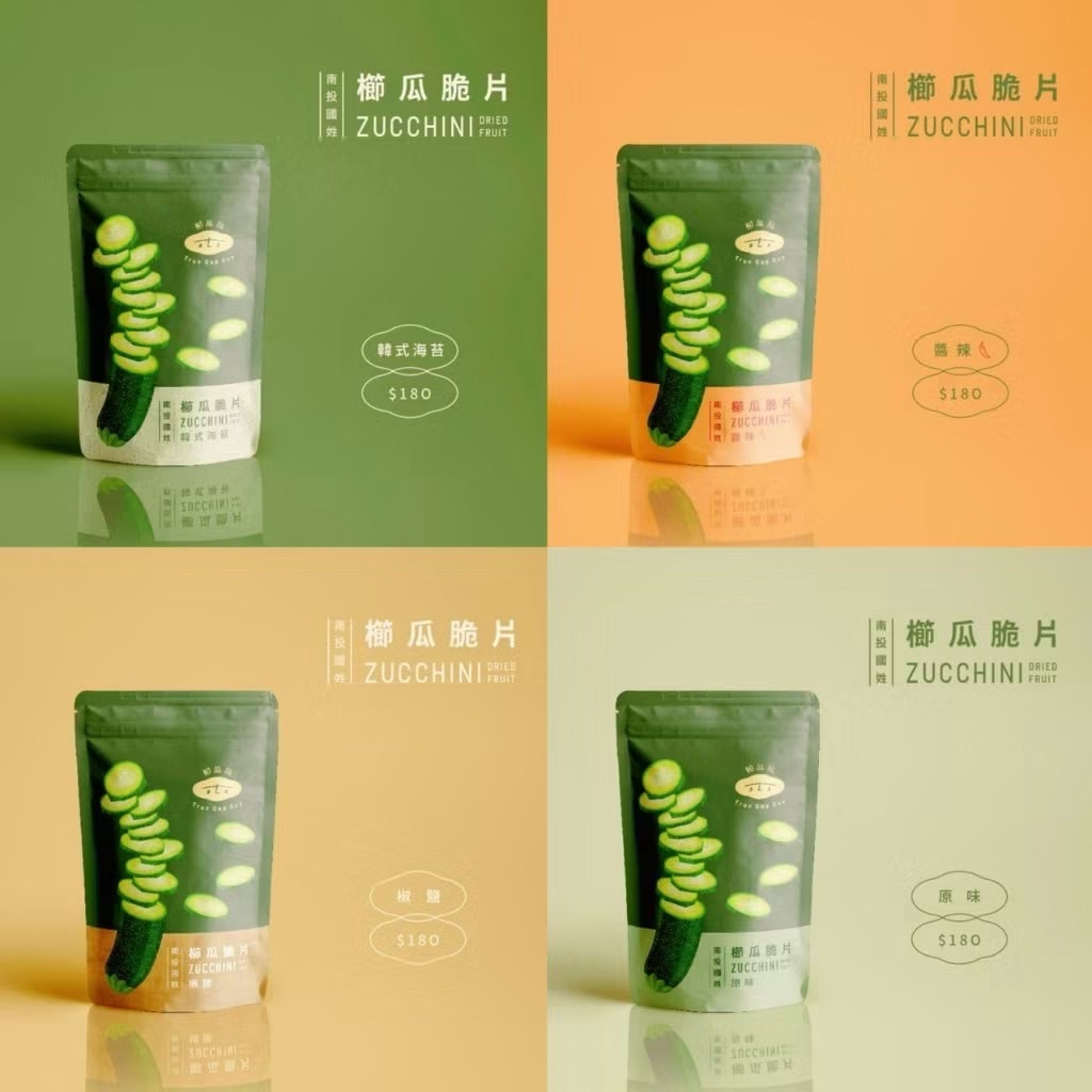 超好吃 初瓜瓜 櫛瓜脆片/餅乾