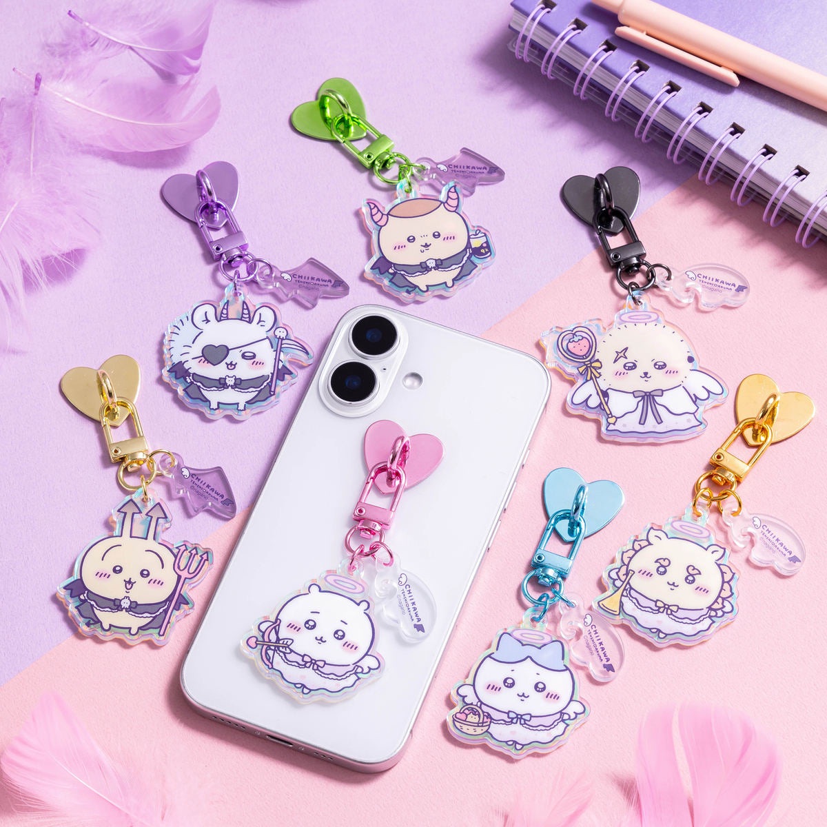 天使♡惡魔 掛飾鑰匙扣