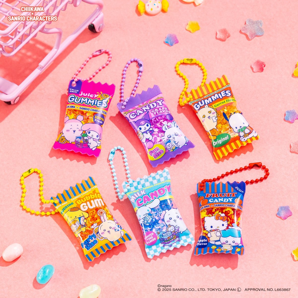 12/12新品 零食造型吊飾