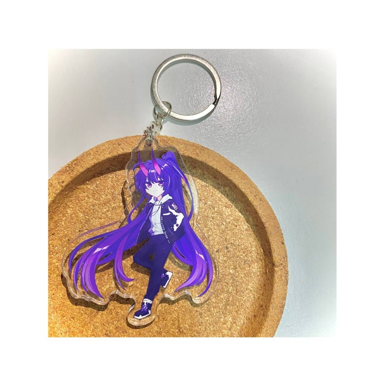 崩三_雷電芽衣_百鬼天暝款_壓克力吊飾