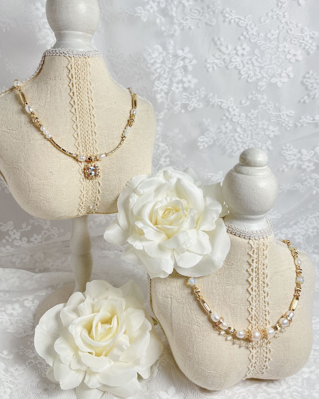 白色畫廊 | 天然石輕珠寶項鍊