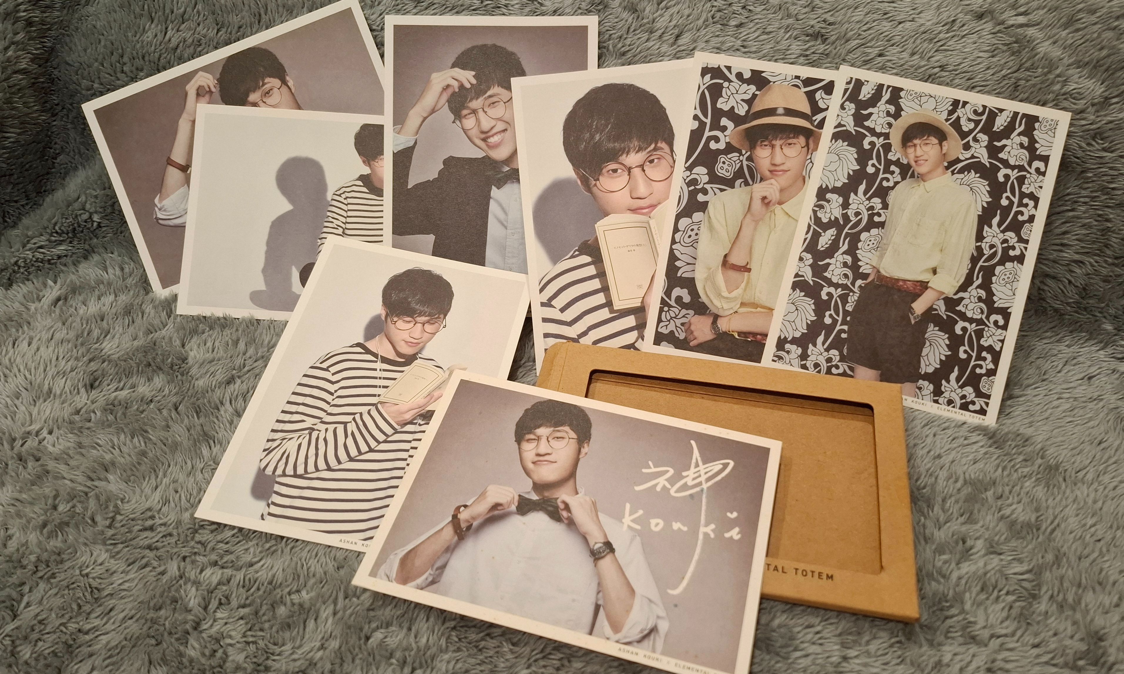 阿神寫真明信片組